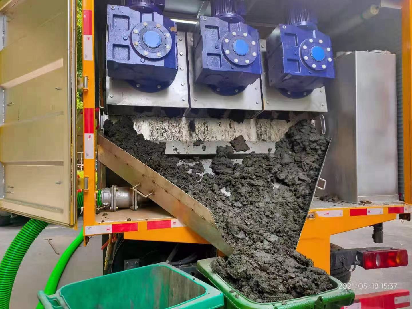 康平化粪池清掏城市维护站-泥浆净化干湿分离处理